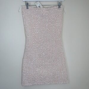 Petersyn x Revolve Dress Womens Size Small Nora Smocked Sleeveless Melon